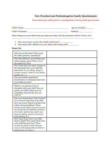preschool-questionnaire-sample