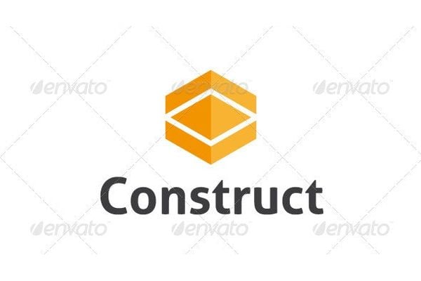 printable construction logo template