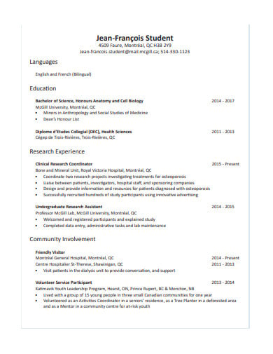 professional-college-student-resume-templates