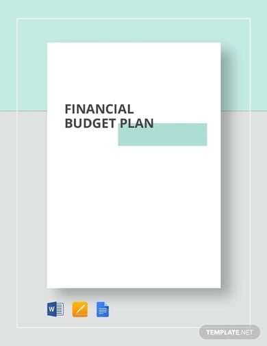 professional financial plan template