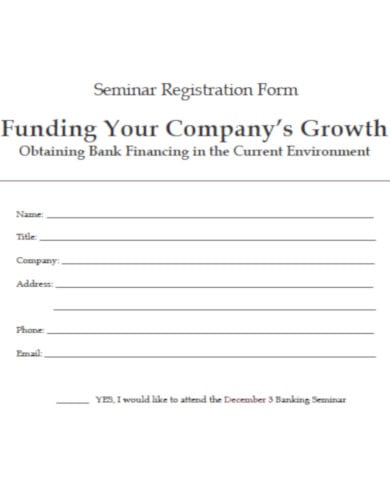 professional financial seminar invitation template