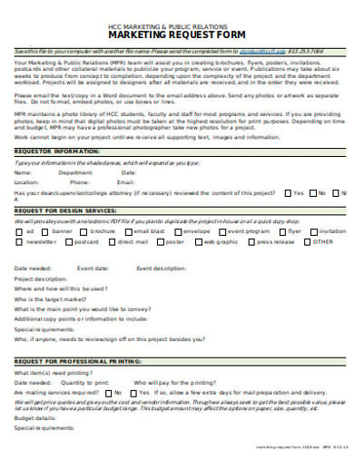 professional-marketing-request-form-template