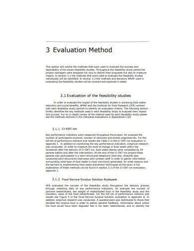 professional project evaluation report template