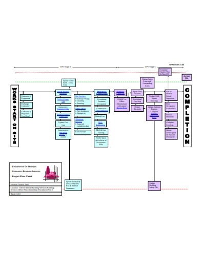 professional-project-flow-chart-template