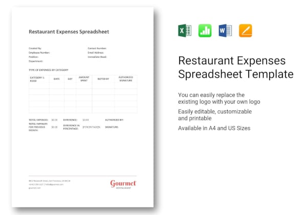 professional-restaurant-finances-spreadsheet-template