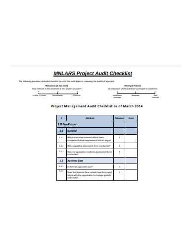 project-audit-checklist-example
