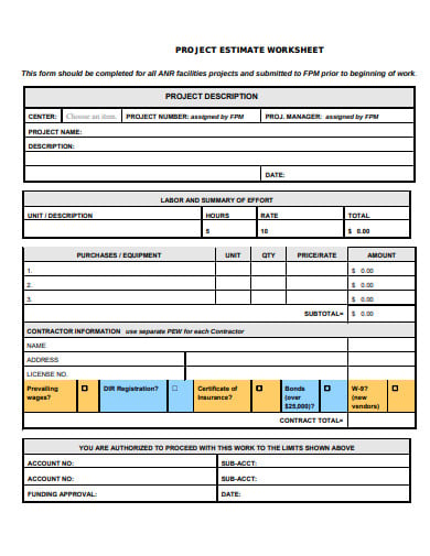 project-estimate-worksheet-template