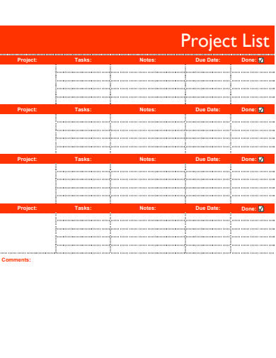 project-list-example