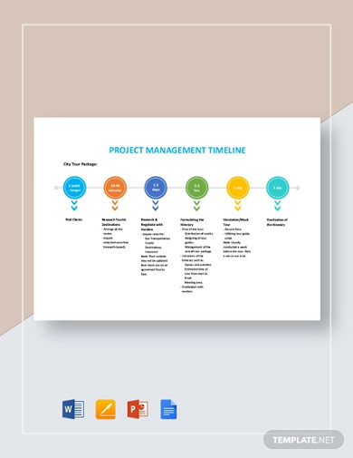 15+ Project Timeline Templates - Word, PDF, Docs