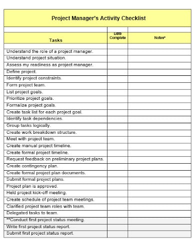 project-manager-checklist-template