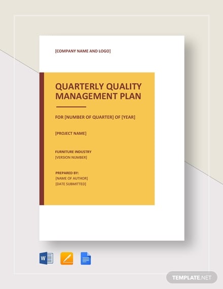 project-quality-management-plan-template