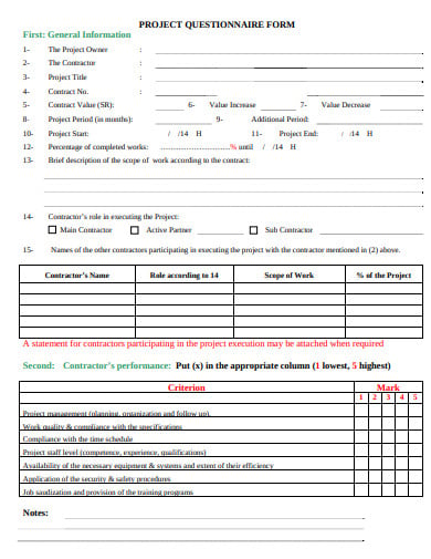 project-questionnaire-form-template