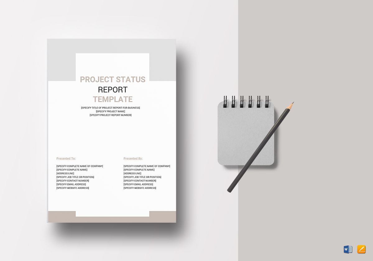 project-status-report-template3