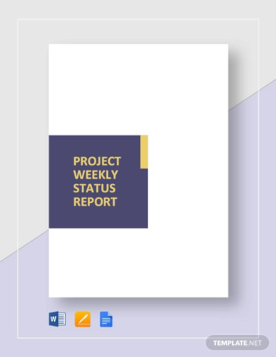 project-weekly-status-report-template