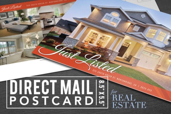 real estate postcard with options template