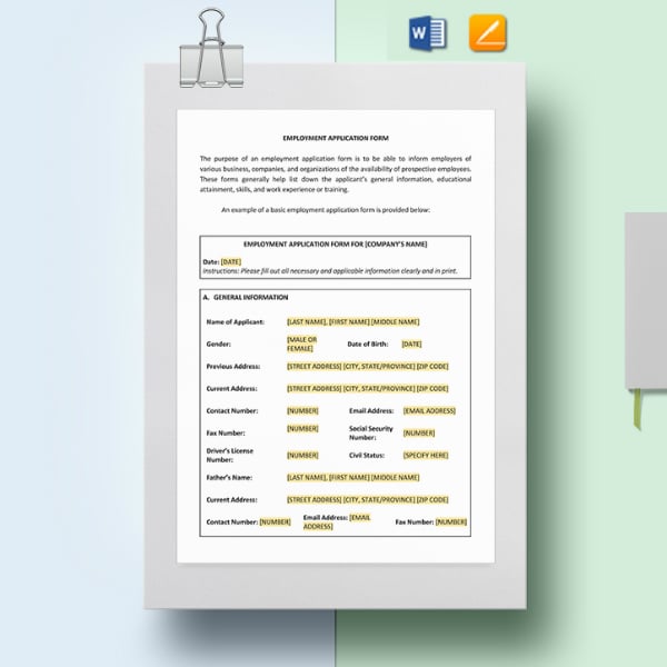 regular employee contract worksheet example