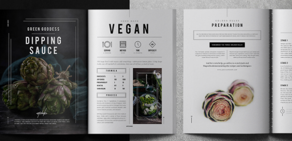 recipe book design template