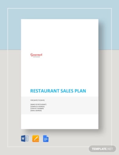 restaurant-sales-plan-template