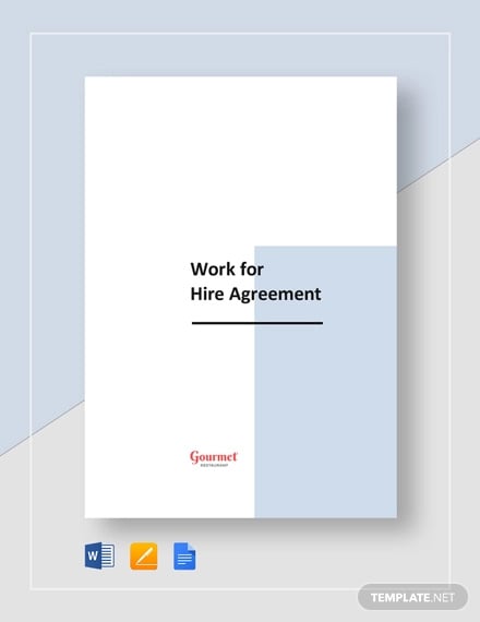 restaurant-work-for-hire-agreement-template