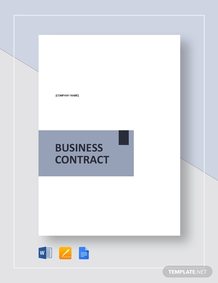 43+ Basic Contract Templates - Google Docs, Word, Apple Pages