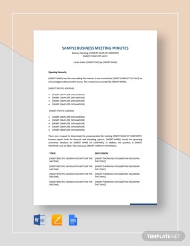 sample-business-meeting-minutes-template