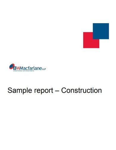 sample-construction-report