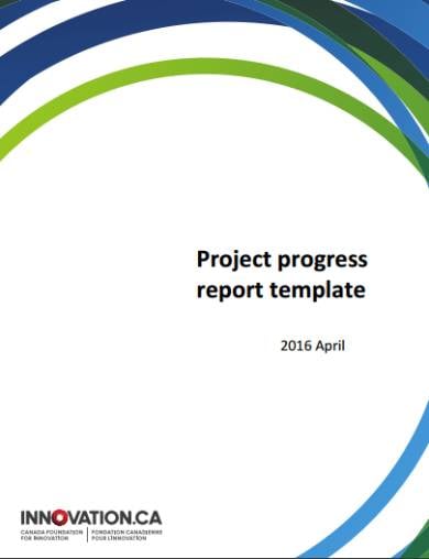 sample-project-progress-report