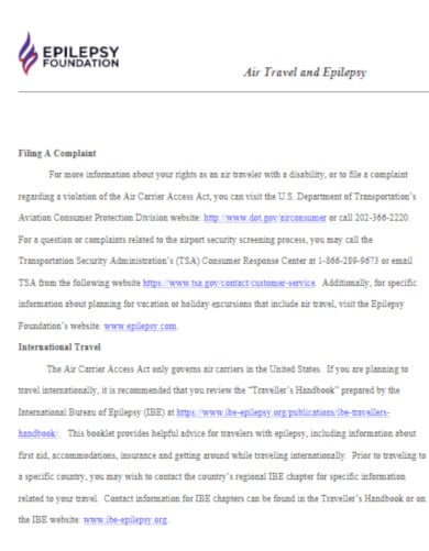 sample-travel-factsheet-template