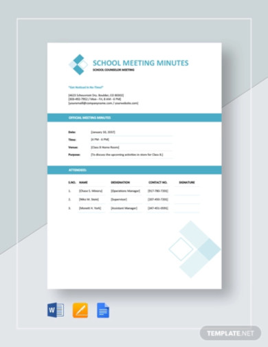 school-meeting-minutes-template
