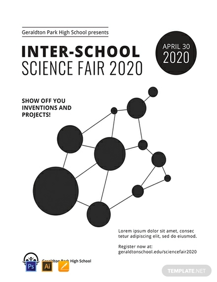 school science fair poster
