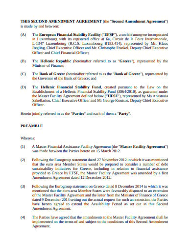 assignment amendment template