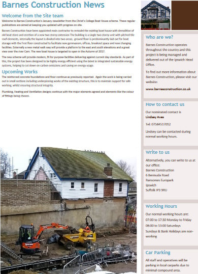 simple construction newsletter template3