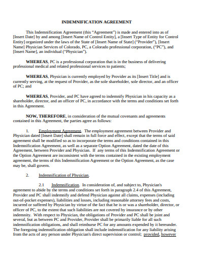 15+ Indemnification Agreement Templates - Google Docs, Word, Pages