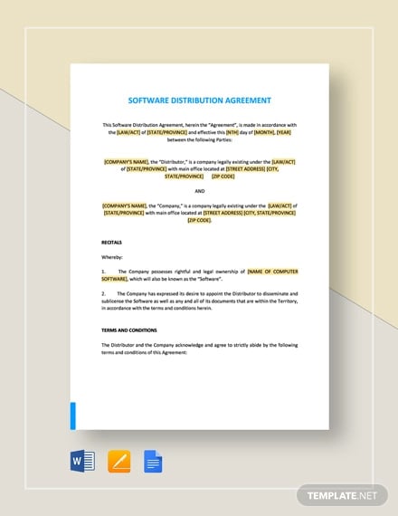 software-distribution-agreement-long-form-template