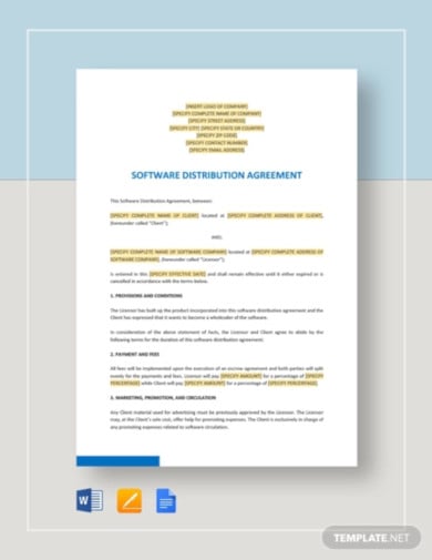 software-distribution-agreement-template