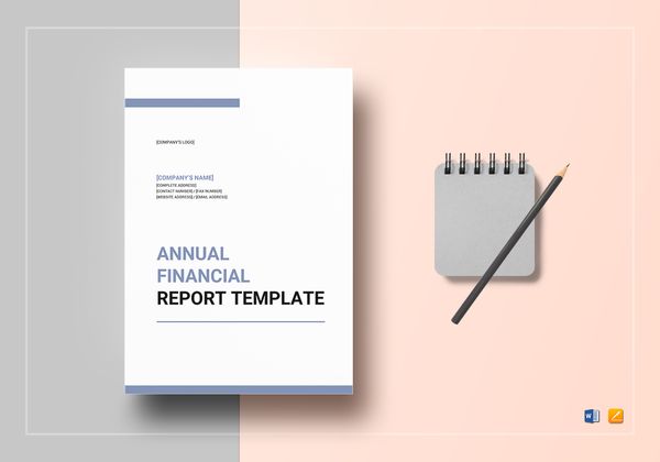 standard-annual-financial-report-template