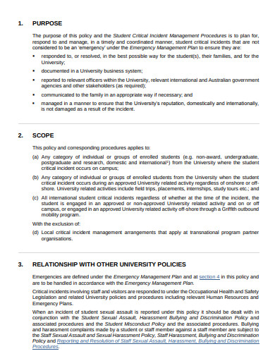 13+ Incident Management Policy Templates - PDF | Free & Premium Templates