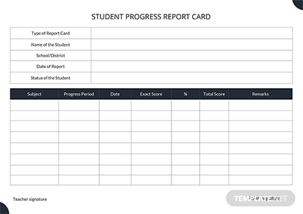 student-report-card-template