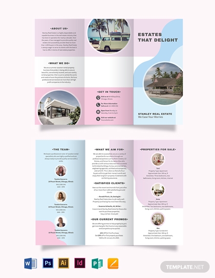 summer-vacation-rental-tri-fold-brochure-template