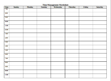 15+ Student Planner Templates - Google Docs, Google Sheets, MS Word, MS ...