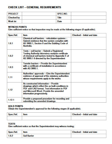 untitledsimple building project checklist