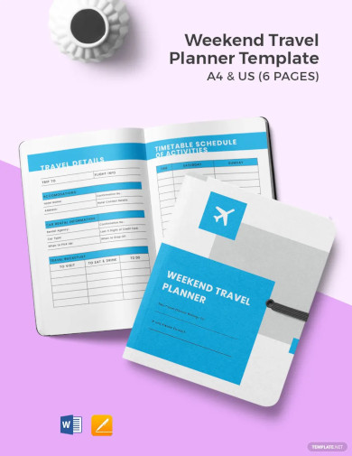 weekend-travel-planner-template