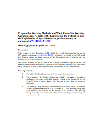 working-methods-for-proposal-template