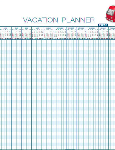 vacation planner sample