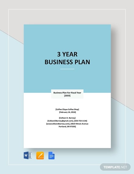 year business plan