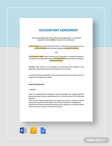 accountant-agreement-template