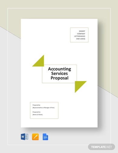 accounting services proposal template