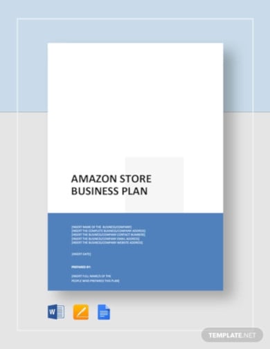 amazon-store-business-plan-template