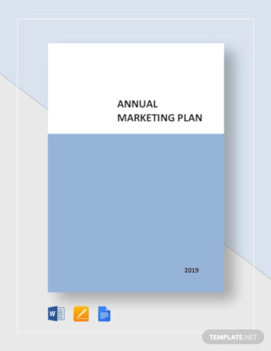 annual marketing plan template