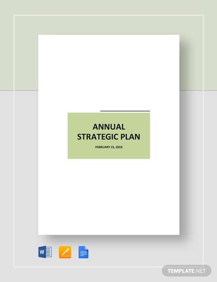 annual strategic plan